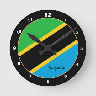 Relógio Redondo Bandeira Patriótica da Tanzânia, Página inicial da