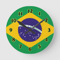 Bandeira WallClocks de Brasil