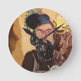 Relógio Redondo Bar Yochai Kabbalah de Shimon do rabino