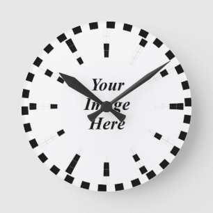 Relógio Redondo Bares binários Clock /w S Marks por Kenneth Yonci