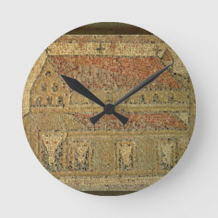 Relógio Redondo Basílica cristã, pavimento de mosaico, período