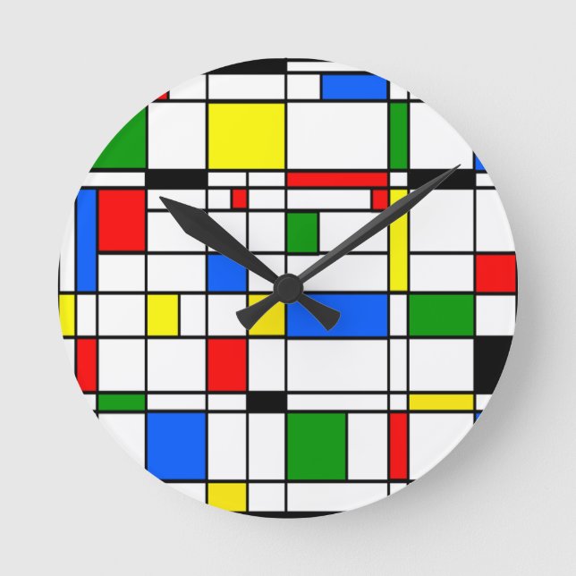 Relógio Redondo Bauhaus (Frente)