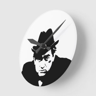 Relógio Redondo BBC Comedy Legend Tony Hancock Wall Clock