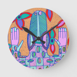 Relógio Redondo Beach Bum Croc