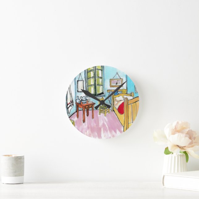 Relógio Redondo Bedroom (Lar)