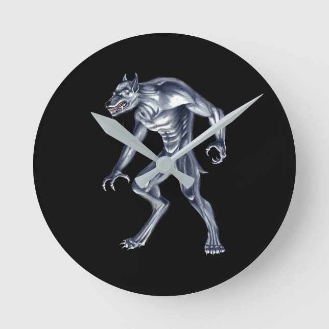Relógio Redondo Besta Criptid Dogman (Frente)