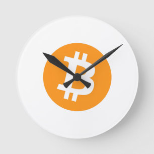 Relógio Redondo Bitcoin