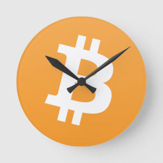 Relógio Redondo Bitcoin