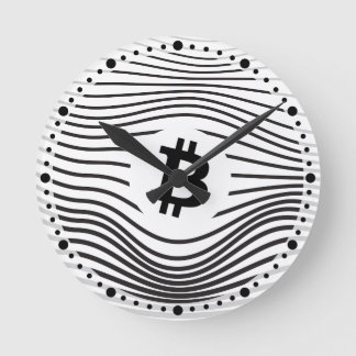 Relógio Redondo Bitcoin Force (White) Case-Mate iPhone Case