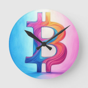 Relógio Redondo Bitmoney