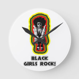 Relógio Redondo Black Girls Rock!