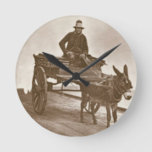 Relógio Redondo Black Jack, de "da vida rua em Londres", 1877-78