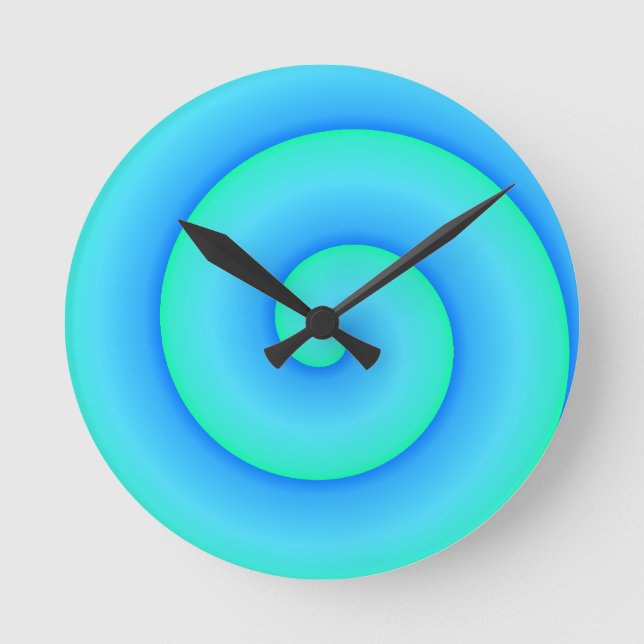 Relógio Redondo Blautöne (Frente)