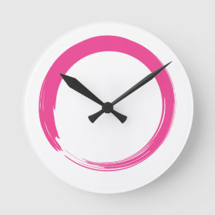 Relógio Redondo Blocos da Sala de Massagem em Círculo Aberto Enso