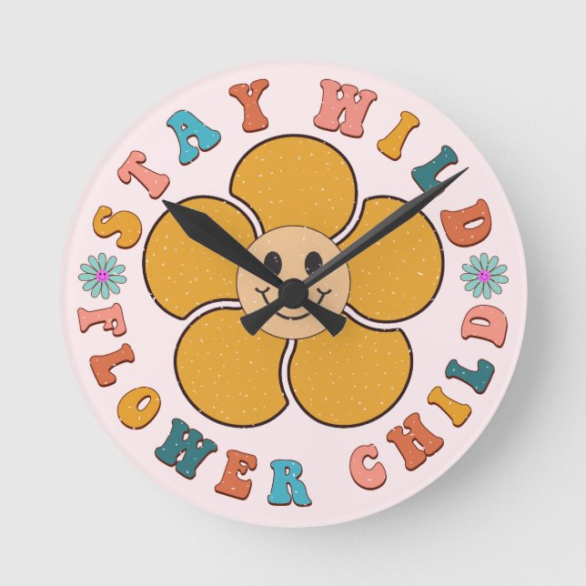 Relógio Redondo Boho (Frente)