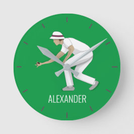 Relógio Redondo Bolinhos