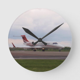 Relógio Redondo Bombardier Lear Jet 45XR