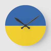 Botão Bandeira da Ucrânia