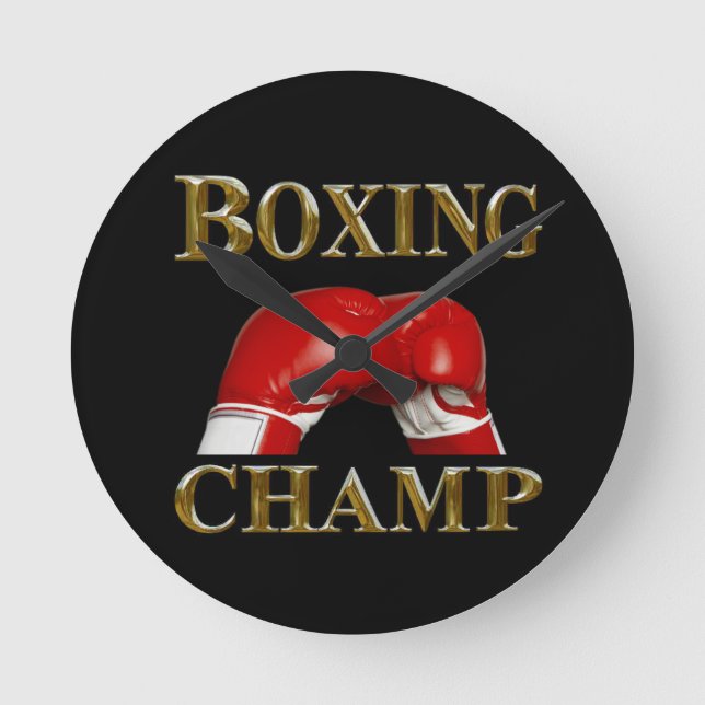 RELÓGIO REDONDO BOXE (Frente)