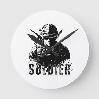 Relógio Redondo Braço em cada punho