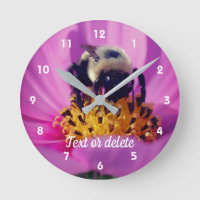 Bumble Bee Na Flor Cosmos Personalizada