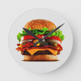 RELÓGIO REDONDO BURGER PLUS 3