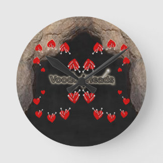 Relógio Redondo Cabeças Voodoo ~ Caverna