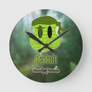 Relógio Redondo Cabeças Voodoo ~ Pântano