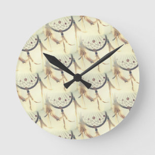 Relógio Redondo caçador de sonhos