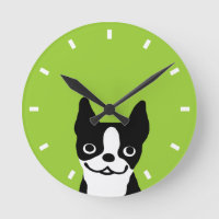 Cachorro de Boston Fofo - Cor Personalizável