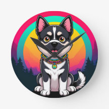 Cachorro de Desenho Animado Divertido