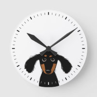 Cachorro Engraçado Preto-e-bronzeado