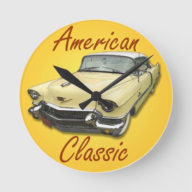 Relógio Redondo Cadillac 1956 DeVille (Frente)