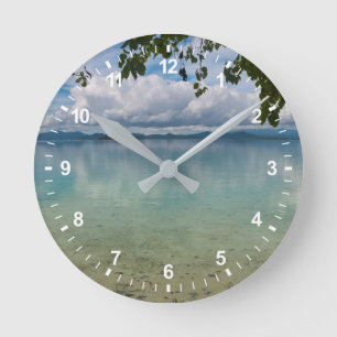 Relógio Redondo Calm Waters Of The Marovo Lagoon