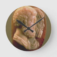 Cameo que descreve Marcus Aurelius (121-180) e