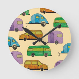 Relógio Redondo Camping caravans