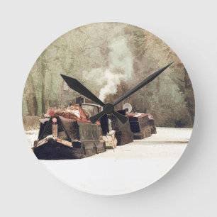 RELÓGIO REDONDO CANAIS