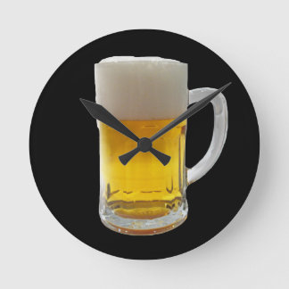 Relógio Redondo Caneca de cerveja