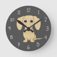 Cão de Cartoon de Creme com revestimento suave