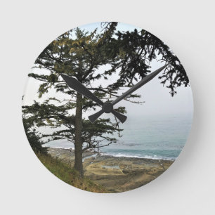 Relógio Redondo Cape Arago State Park, Costa do Oregon