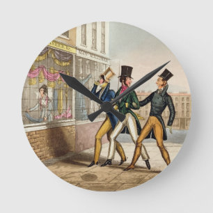 Relógio Redondo Características - Inglaterra, Ireland e Scotland,