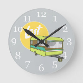 Relógio Redondo Caravan perdeu o verão