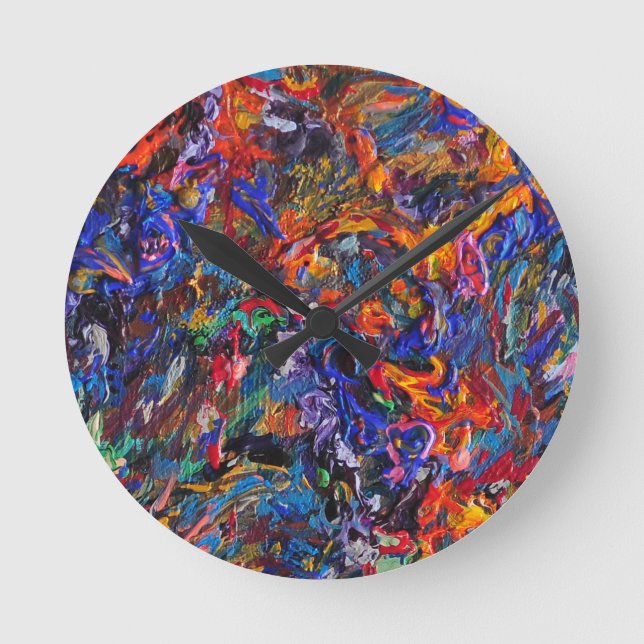 Relógio Redondo Carnaval (Frente)