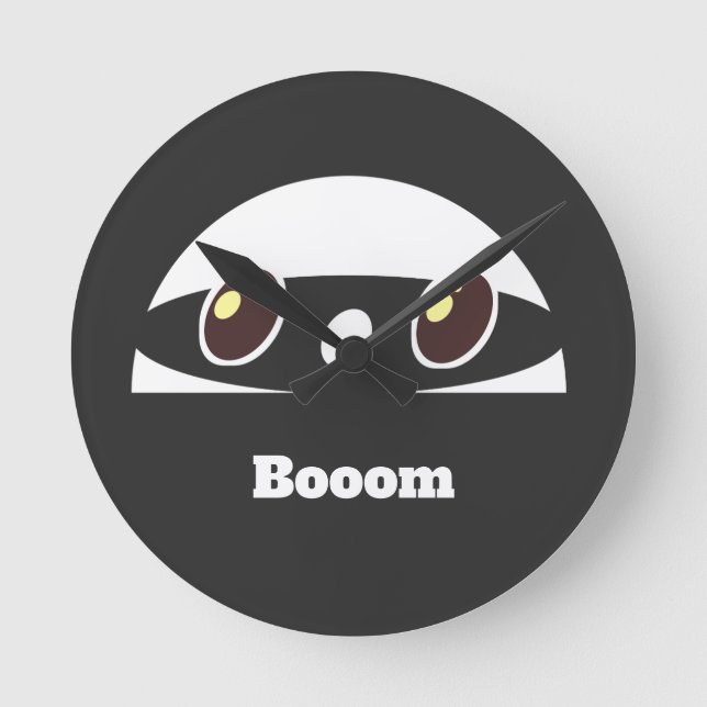 Relógio Redondo cartoon Geschenk  (Frente)