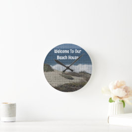 Relógio Redondo Casa de Férias de Convidado da Beach House Airbnb