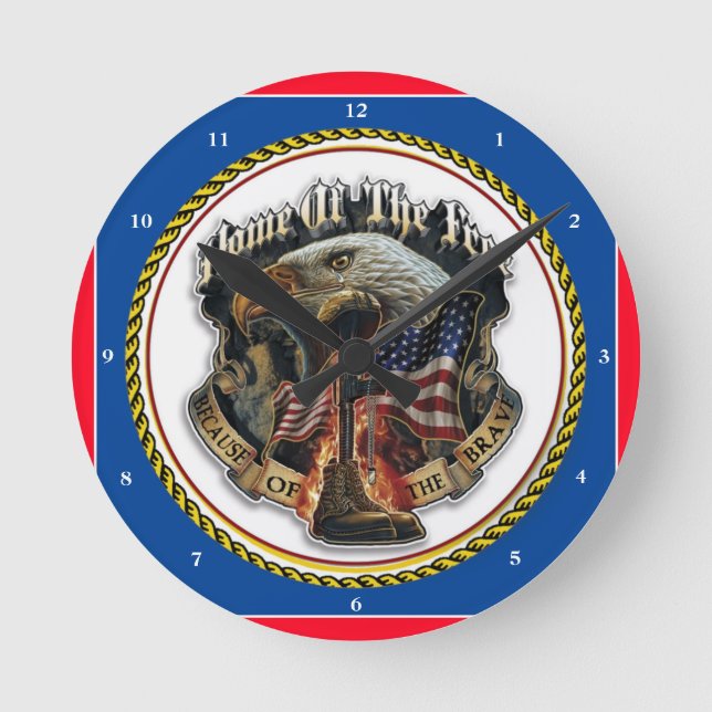 RELÓGIO REDONDO CASA DOS GRATUITOS (Frente)