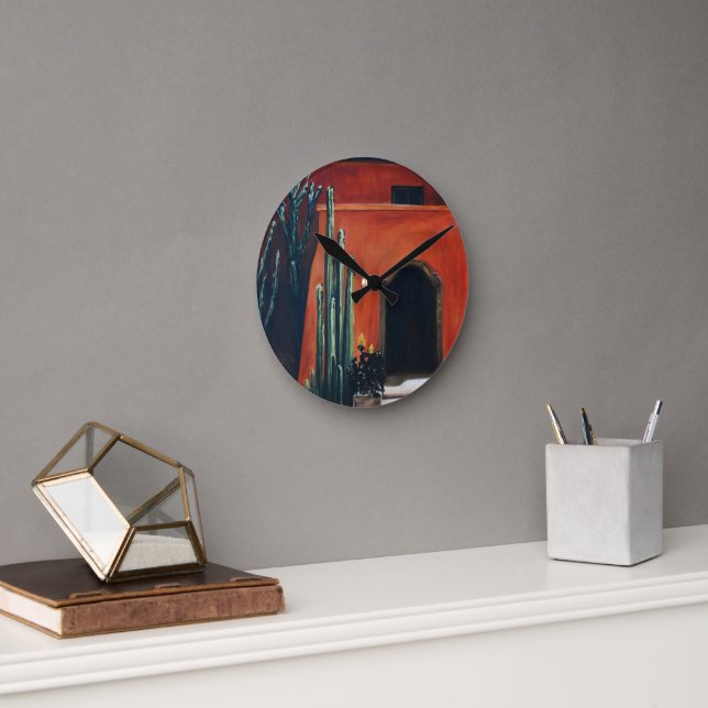 Relógio Redondo Casa no México (Escritório)