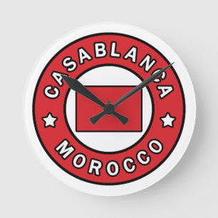Relógio Redondo Casablanca Marrocos