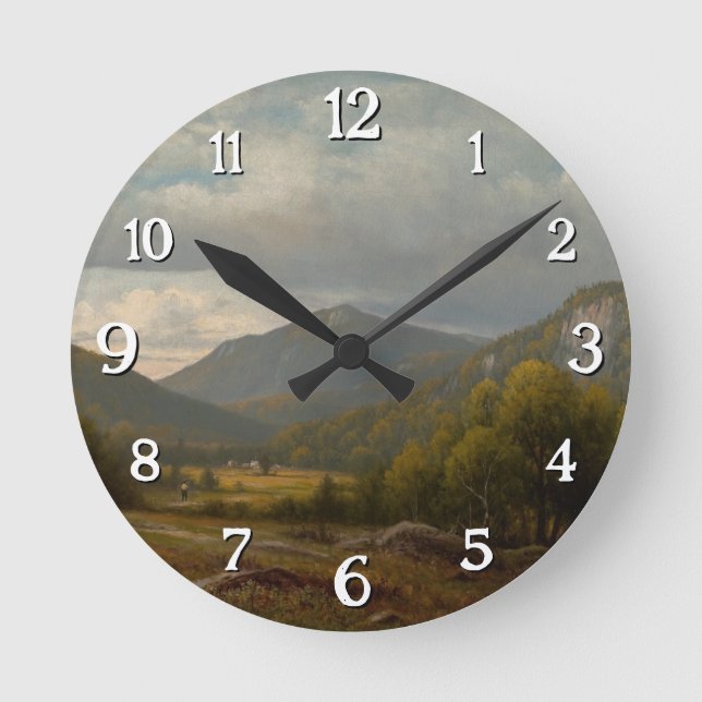 Relógio Redondo Catability Vista - Charles W. Knapp (Frente)