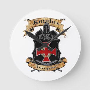 Relógio Redondo Cavaleiros Templar